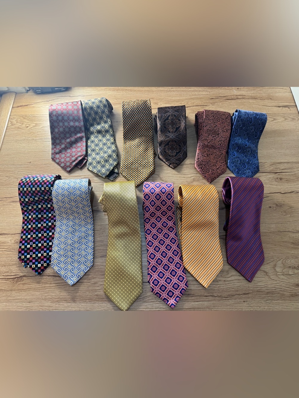 Stefano Ricci Silk Ties Lot of 3 Mens Designer Italian Luxury Neckwear Business